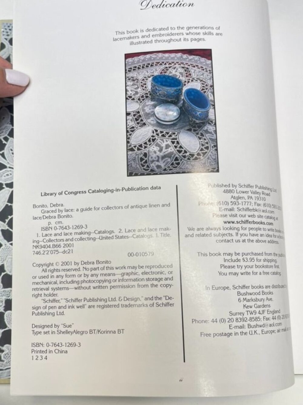 Graced by Lace Collector's Guide to Antique Linen & Lace • HC 2001 - Picture 10 of 11